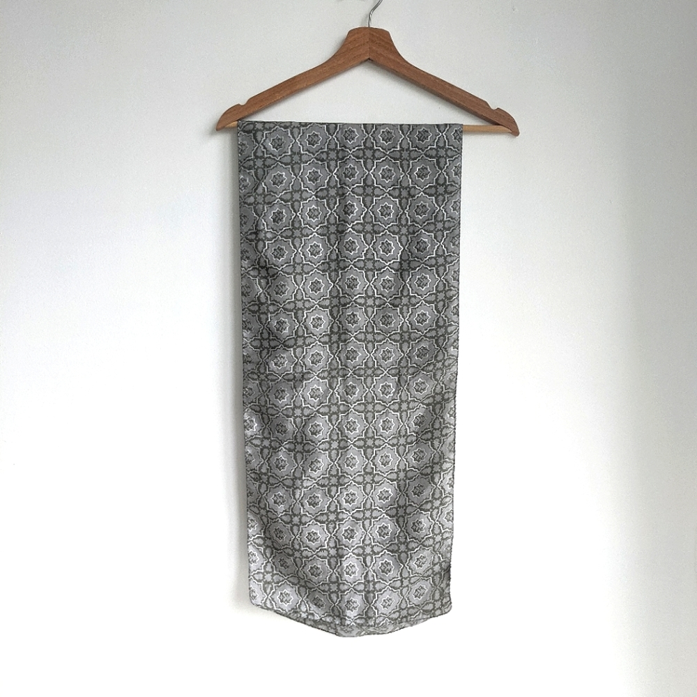 Printed Silk Scarf by sasha
